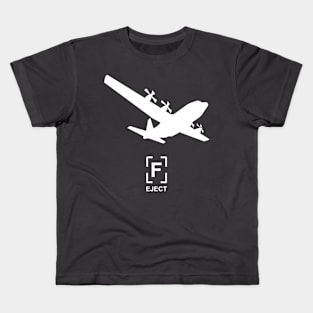 F to Eject From Plane Kids T-Shirt